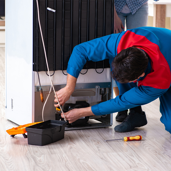 how much do you charge for refrigerator repair services in Nemours